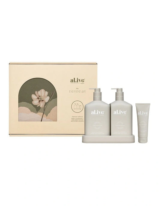 Wash And Lotion Duo + Hand Cream Gift Set